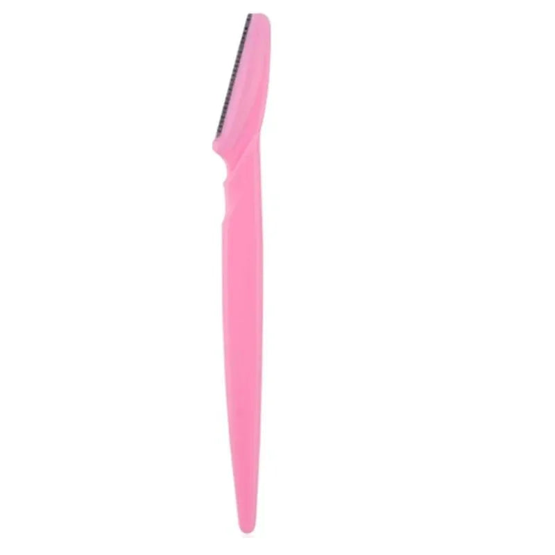 12 Pcs Mix Color Eyebrow Razor Women Face And Body Safe Trimmer Hair Shaver Eye Brow Remover With Cover Small Makeup Tools Set