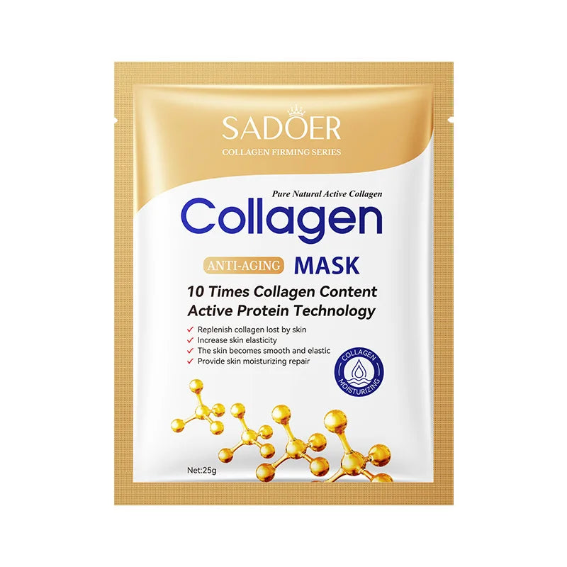 Collagen Wrinkle Removal Face Use Serum Anti-Aging Whitening Beauty Moisturizing Fade Fine Lines Dark Spots Brightening Cosmetic