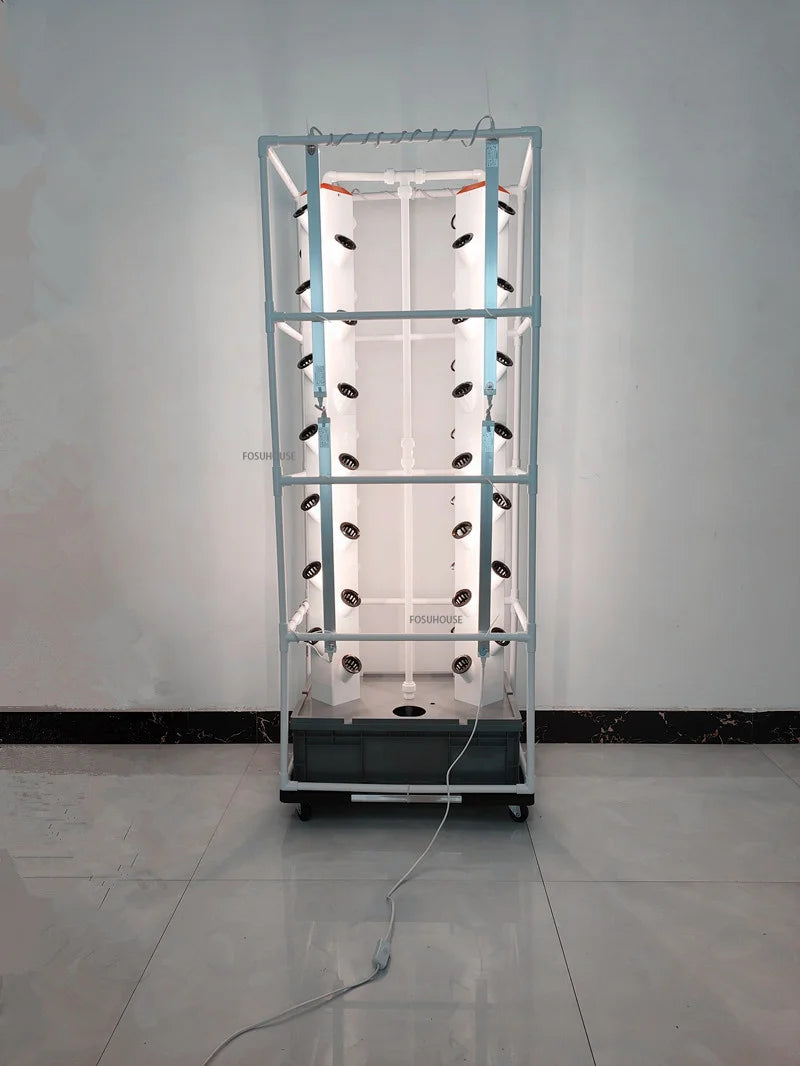 Indoor Vertical Hydroponic Tower Gardening Equipment Vegetable Planters Soilless Cultivation Equipment Hydroponic Growing System