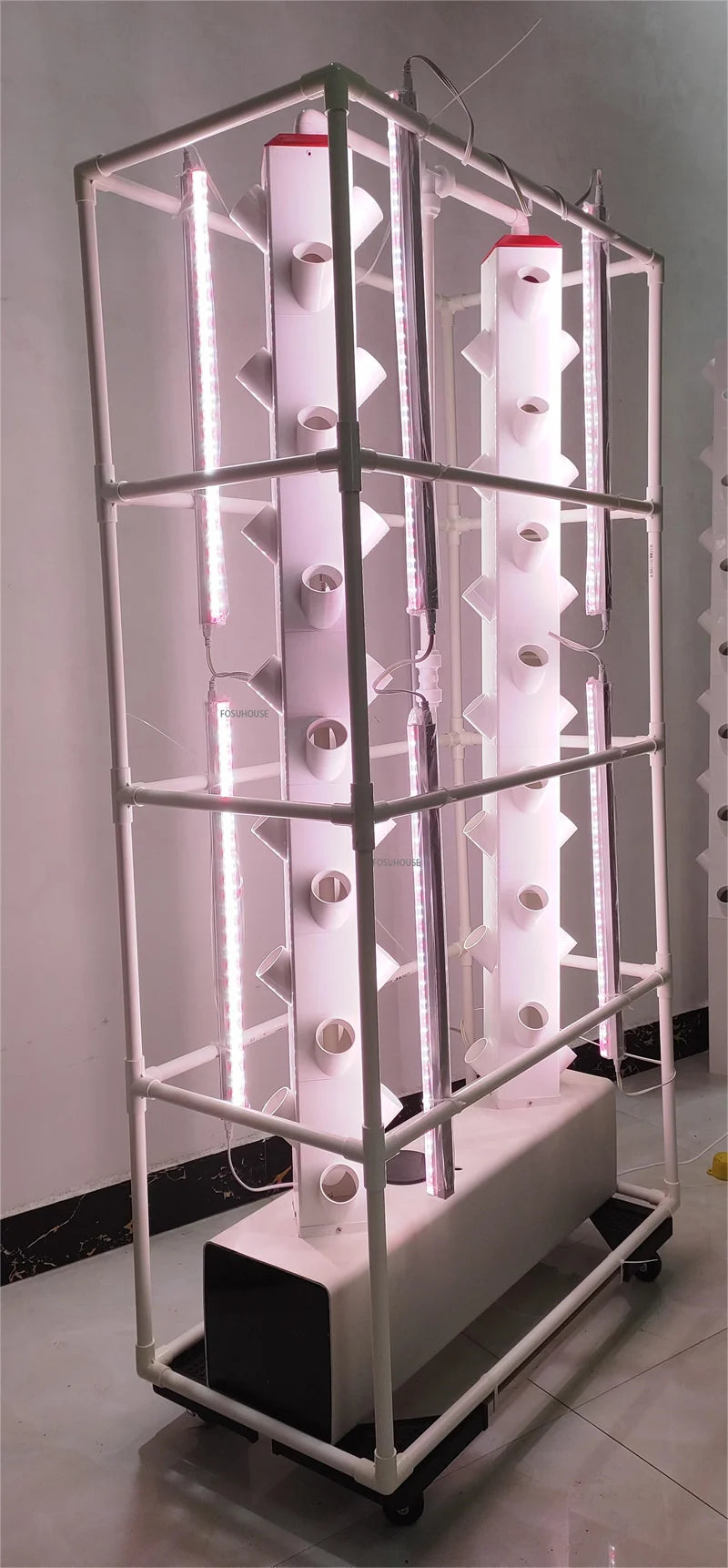 Indoor Vertical Hydroponic Tower Gardening Equipment Vegetable Planters Soilless Cultivation Equipment Hydroponic Growing System