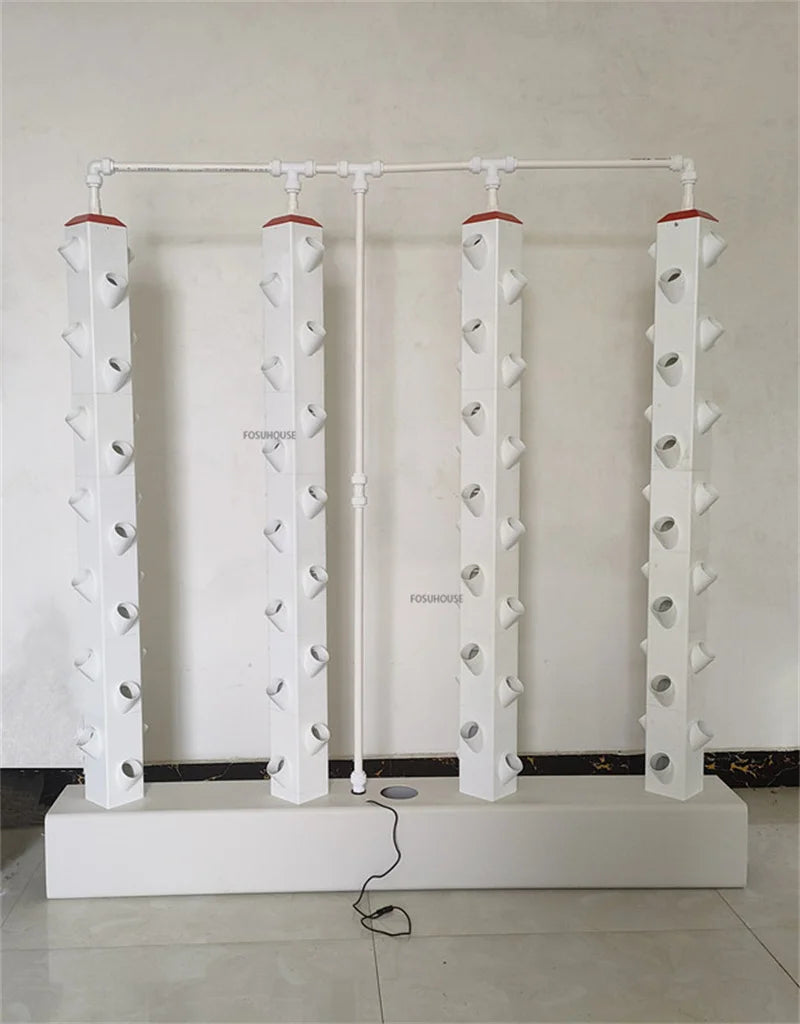 Indoor Vertical Hydroponic Tower Gardening Equipment Vegetable Planters Soilless Cultivation Equipment Hydroponic Growing System