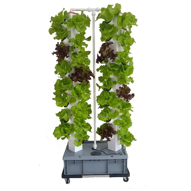 Indoor Vertical Hydroponic Tower Gardening Equipment Vegetable Planters Soilless Cultivation Equipment Hydroponic Growing System